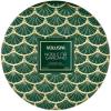 Voluspa Noble Fir Garland, 3 Wick Tin Candle, 12oz, 40 Hour Burn Time, Coconut Wax Candle for The Home, Poured in The USA