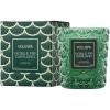 Voluspa Noble Fir Garland Boxed Candle, 6.5 oz, Coconut Wax Blend, Christmas Scented Candles for Home, 40 Hour Burn Time, Handcrafted in The USA