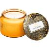 Voluspa Panjore Lychee, Petite Candle Jar, 3.2 Ounce, 25 Hour Burn Time, Coconut Wax for Clean Burning, Handcrafted in the USA(Baltic Amber)