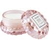Voluspa Rose Otto Candle | Macaron | 1.8 Oz. | 15 Hr Burn | Coconut Wax & Natural Wicks for a Cleaner Burn | Vegan