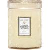 Voluspa Santal Vanille, Small Candle Jar, 5.5 oz, 50 Hour Burn Time, Coconut Wax for Clean Burning, Handcrafted in the USA(Jasmine Midnight Blooms)