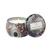 Voluspa Yashioka Gardenia, Mini Tin Candle, 4 oz, 25 Hour Burn Time, Coconut Wax for Clean Burning, Handcrafted in the USA