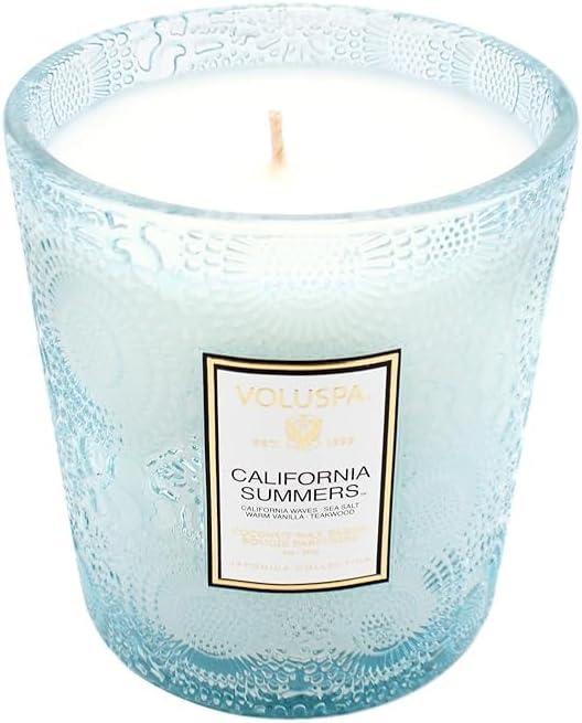 image:imageVoluspa California Summers Candle Jar 9 oz Coconut Wax Blend Classic Scented Candles for Home 60 Hour Burn Time Poured in The USACalifornia Summers