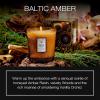 Voluspa California Summers Candle Jar, 9 oz, Coconut Wax Blend, Classic Scented Candles for Home, 60 Hour Burn Time, Poured in The USA(Baltic Amber)