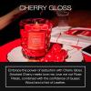 Voluspa California Summers Candle Jar, 9 oz, Coconut Wax Blend, Classic Scented Candles for Home, 60 Hour Burn Time, Poured in The USA(Cherry Gloss)