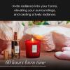Voluspa California Summers Candle Jar, 9 oz, Coconut Wax Blend, Classic Scented Candles for Home, 60 Hour Burn Time, Poured in The USA(Goji Tarocco Orange)