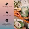 Voluspa Mokara Orchid, Large Candle Jar, 18 oz, 100 Hour Burn Time, All Natural Wicks and Coconut Wax for Clean Burning, Vegan, Poured in the USA(1 – French Cade Lavender)