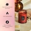 Voluspa Mokara Orchid, Large Candle Jar, 18 oz, 100 Hour Burn Time, All Natural Wicks and Coconut Wax for Clean Burning, Vegan, Poured in the USA(10 – Forbidden Fig)