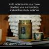 Voluspa Mokara Orchid, Large Candle Jar, 18 oz, 100 Hour Burn Time, All Natural Wicks and Coconut Wax for Clean Burning, Vegan, Poured in the USA(11 – Temple Moss)