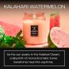 Voluspa Mokara Orchid, Large Candle Jar, 18 oz, 100 Hour Burn Time, All Natural Wicks and Coconut Wax for Clean Burning, Vegan, Poured in the USA(13 – Kalahari Watermelon)