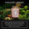Voluspa Mokara Orchid, Large Candle Jar, 18 oz, 100 Hour Burn Time, All Natural Wicks and Coconut Wax for Clean Burning, Vegan, Poured in the USA(15 – Panjore Lychee)