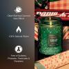 Voluspa Mokara Orchid, Large Candle Jar, 18 oz, 100 Hour Burn Time, All Natural Wicks and Coconut Wax for Clean Burning, Vegan, Poured in the USA(16 – Noble Fir Garland)