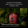 Voluspa Mokara Orchid, Large Candle Jar, 18 oz, 100 Hour Burn Time, All Natural Wicks and Coconut Wax for Clean Burning, Vegan, Poured in the USA(18 – Foraged Wildberry)
