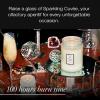 Voluspa Mokara Orchid, Large Candle Jar, 18 oz, 100 Hour Burn Time, All Natural Wicks and Coconut Wax for Clean Burning, Vegan, Poured in the USA(19 – Sparkling Cuvee)