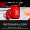 Voluspa Mokara Orchid, Large Candle Jar, 18 oz, 100 Hour Burn Time, All Natural Wicks and Coconut Wax for Clean Burning, Vegan, Poured in the USA(20 – Cherry Gloss)