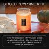 Voluspa Mokara Orchid, Large Candle Jar, 18 oz, 100 Hour Burn Time, All Natural Wicks and Coconut Wax for Clean Burning, Vegan, Poured in the USA(21 – Spiced Pumpkin Latte)