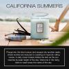 Voluspa Mokara Orchid, Large Candle Jar, 18 oz, 100 Hour Burn Time, All Natural Wicks and Coconut Wax for Clean Burning, Vegan, Poured in the USA(6 – California Summers)