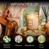 Voluspa Mokara Orchid, Large Candle Jar, 18 oz, 100 Hour Burn Time, All Natural Wicks and Coconut Wax for Clean Burning, Vegan, Poured in the USA(8 – Jasmine Midnight Blooms)