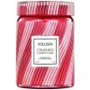 Voluspa Mokara Orchid, Large Candle Jar, 18 oz, 100 Hour Burn Time, All Natural Wicks and Coconut Wax for Clean Burning, Vegan, Poured in the USA(22 – Crushed Candy Cane)