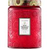 Voluspa Mokara Orchid, Large Candle Jar, 18 oz, 100 Hour Burn Time, All Natural Wicks and Coconut Wax for Clean Burning, Vegan, Poured in the USA(3 – Goji Tarocco Orange)