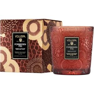 Voluspa California Summers Candle Jar, 9 oz, Coconut Wax Blend, Classic Scented Candles for Home, 60 Hour Burn Time, Poured in The USA(Forbidden Fig)
